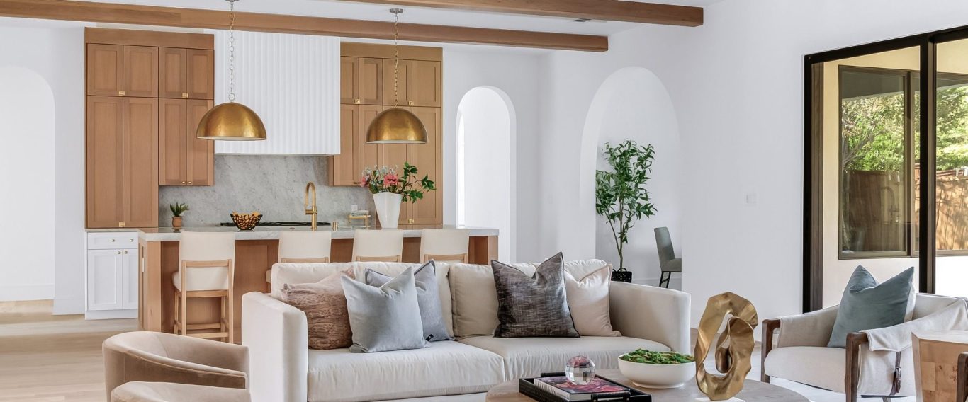 Living Room and Laptop